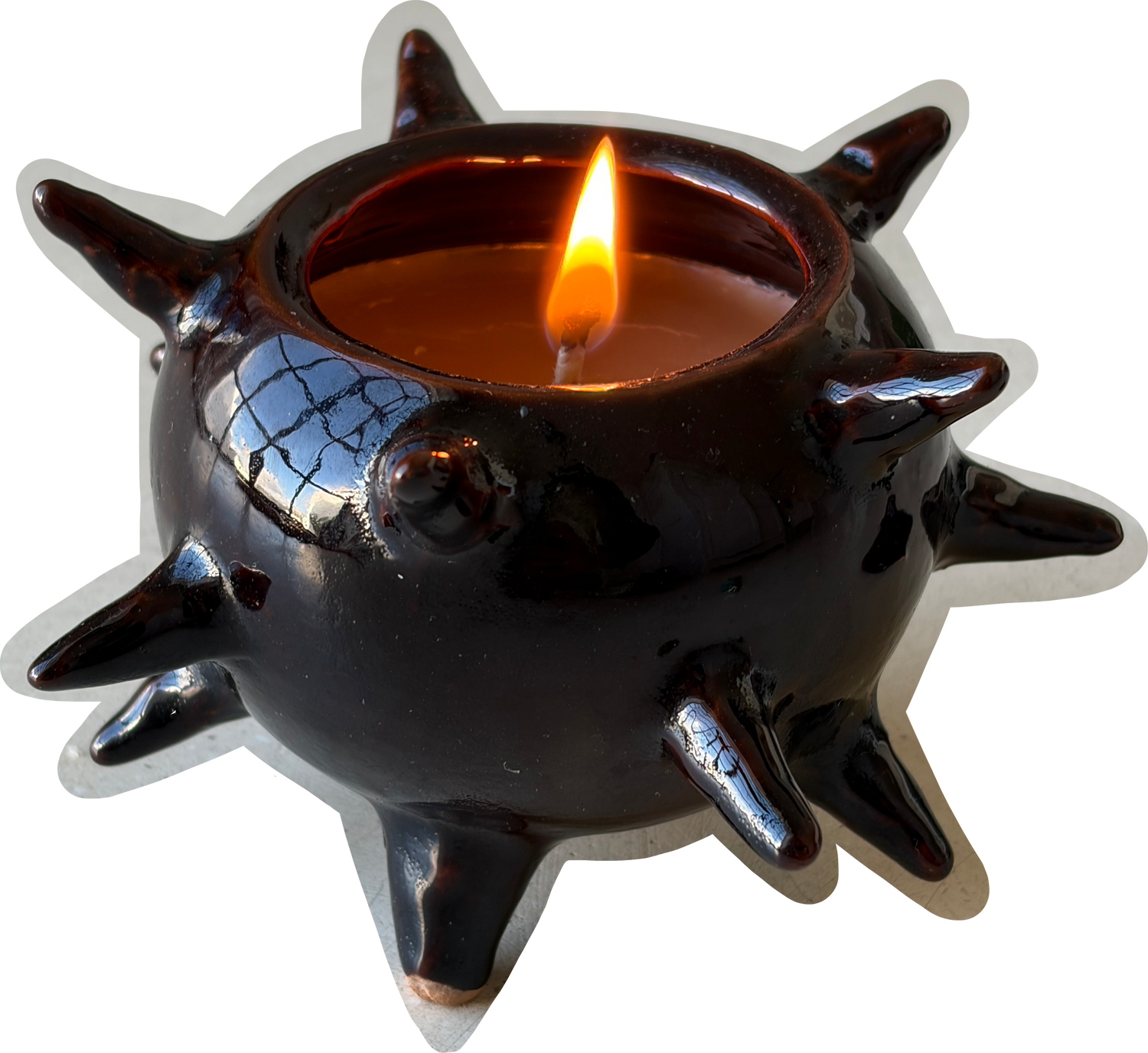 SPIKY SPHERE CANDLE