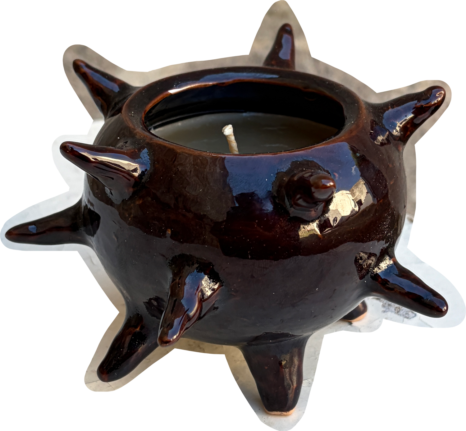 SPIKY SPHERE CANDLE