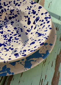 SCHIZZO - Set of 8 Terracotta Dessert Plates