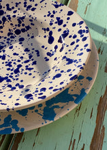 Load image into Gallery viewer, SCHIZZO Blu - Set of 4 Terracotta Dinner Plates
