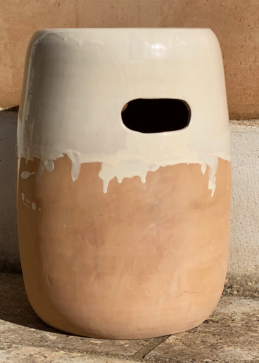 BARILOTTO - Terracotta Stool