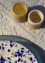 Load image into Gallery viewer, SCHIZZO Blu - Set of 4 Terracotta Dinner Plates
