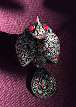 Load image into Gallery viewer, Red C H I R I Y A - Bird Ring
