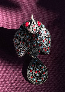 Red C H I R I Y A - Bird Ring